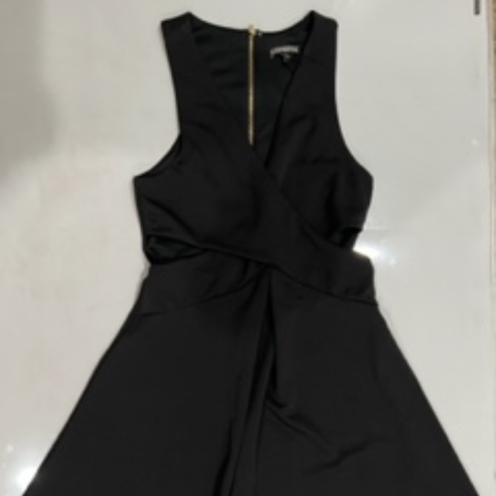 Express Cut Out Dress - Size 6 - Black